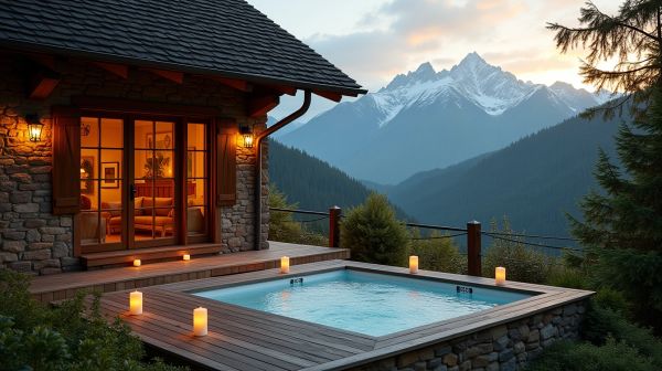 Les secrets des chalets avec jacuzzi dans les Vosges